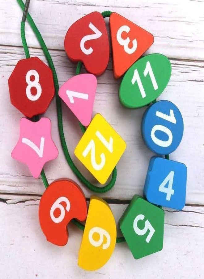 ZDQTRA Wooden Shape Sorting Clock Toy for Kids,Montessori Time Learning Puzzle Educational Colorful Number Blocks,Fine Motor & Logical Thinking Skills(1pcs/Multi Color) - Image 4